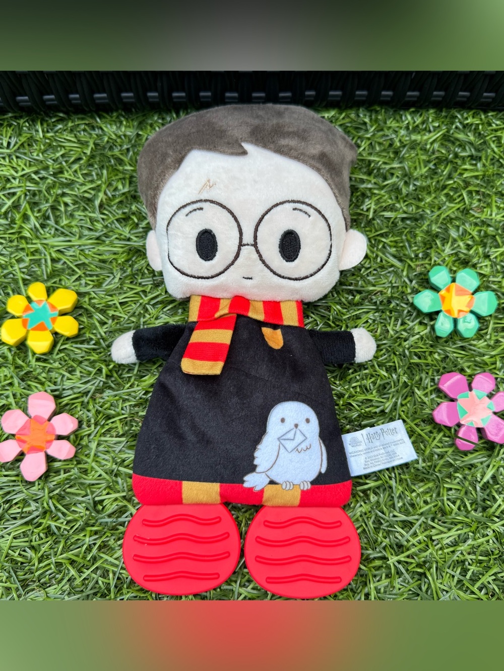 NWOT Harry Potter Baby Teether Lovey Blanket Wizard in Training